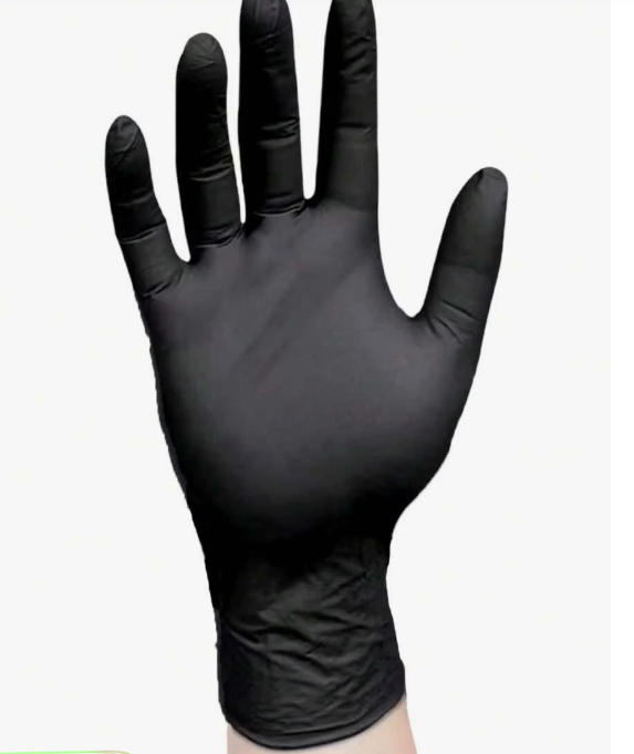 Black Disposable Nitrile Gloves