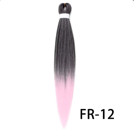 26 Inch Pre Stretched Ombre Colour Braiding Hair Extensions