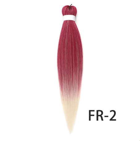 26 Inch Pre Stretched Ombre Colour Braiding Hair Extensions