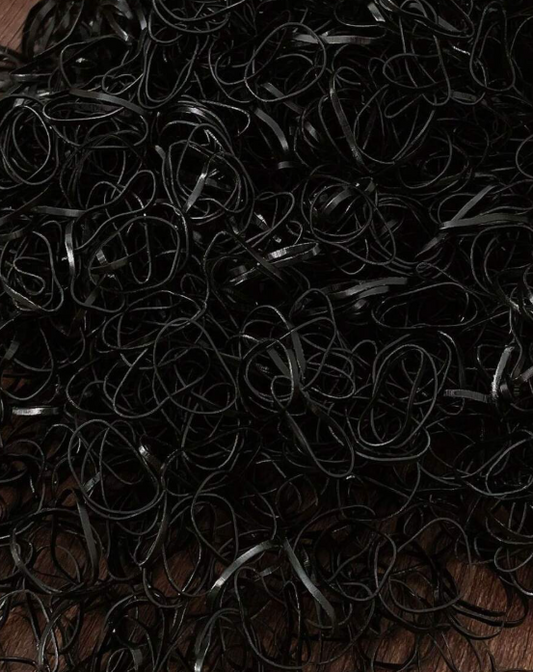 1000pcs Pack Disposable Elastic Hair Bands