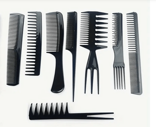 8pcs Professional Hair Comb Set