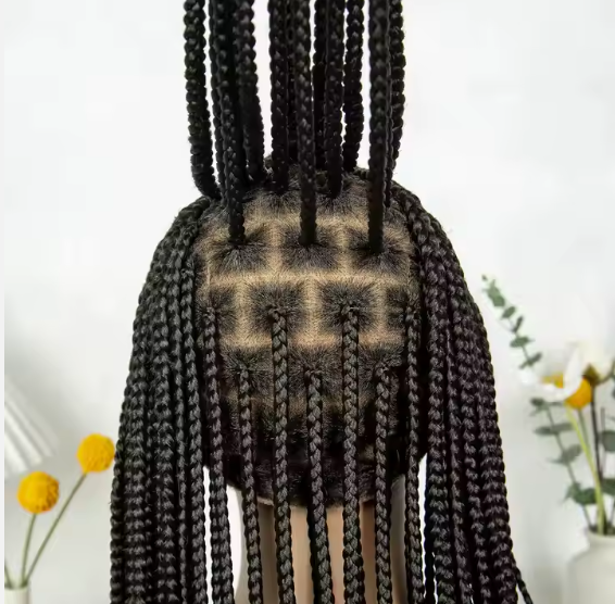 36 Inch Synthetic Cornrow Braided Wig