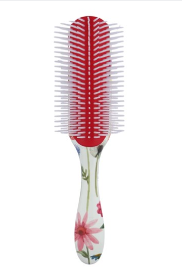 Denman Floral Fantasies D4 Deluxe Original Curl Definer & Styler Brush
