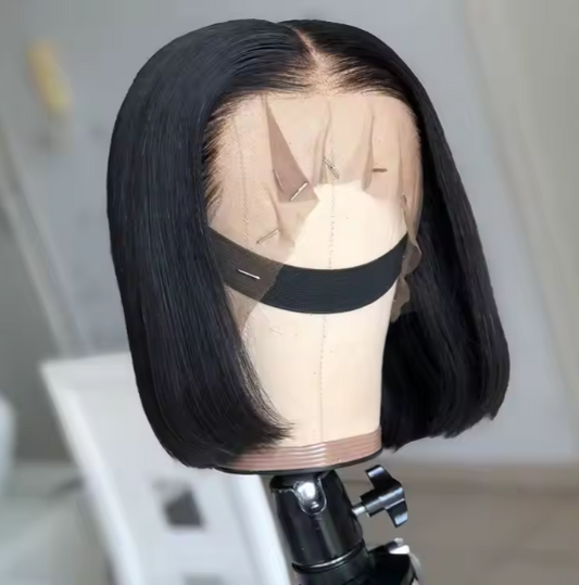Virgin Human Bob Wig