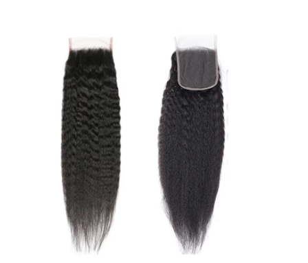 4X4 HD Lace Frontal Closure Kinky Straight