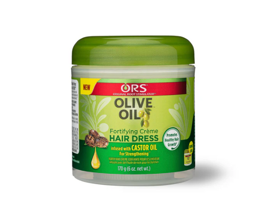 ORS Olive Oil Fortifying Creme Hair Dress infused with Castor Oil for Strengthening