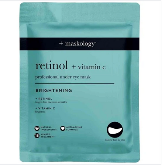 Retinol & Vitamin C Under Eye Masks by Maskology