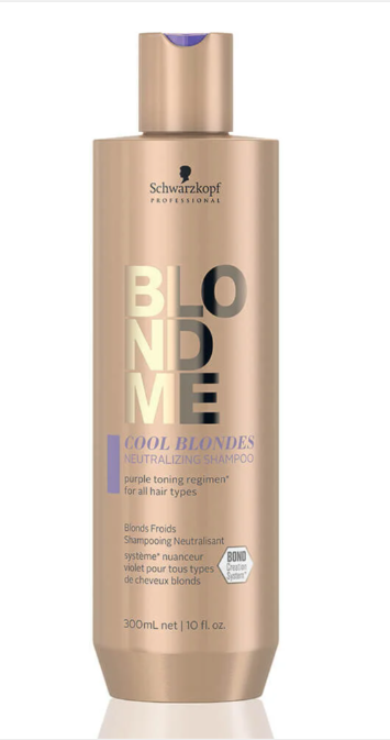 Schwarzkopf Professional BlondMe Cool Blondes Neutralizing Shampoo 300ml
